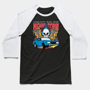 Demolition Derby Racing Baseball T-Shirt